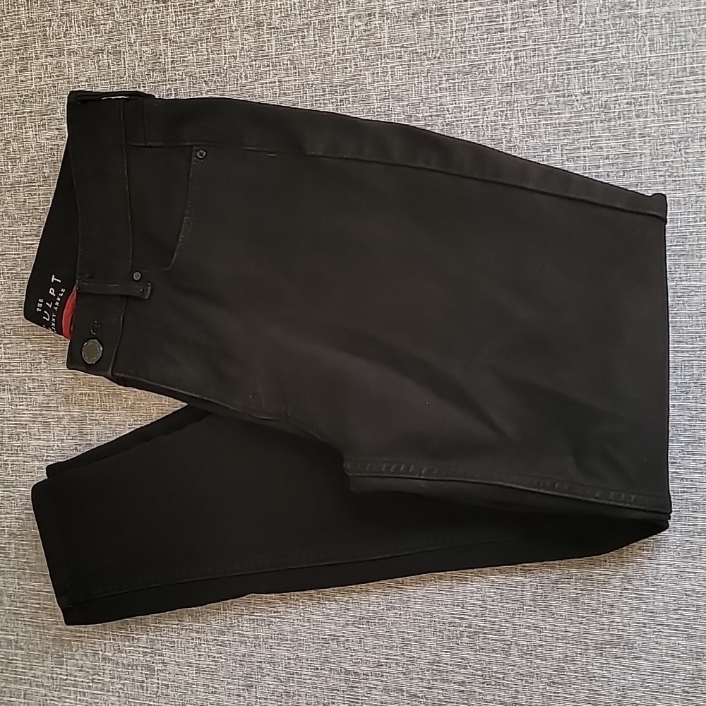 Womens White House Black Market The Sculpt Skinny Ankle Black Jeans Size 2
